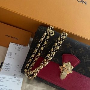 Louis Vuitton Monogram Victoire Cherry Chain Shoulder Bag